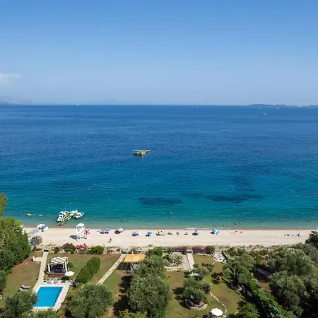 Beach Villa Blu - 80M To Beach In Corfu By Posarellivillas